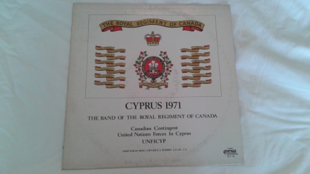 Royal Regiment of Canada in Cyprus 1971 Album