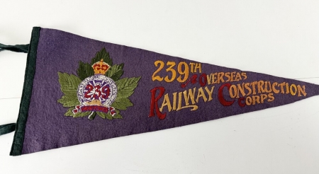 239th Overseas Railway Construction Corps Pennant