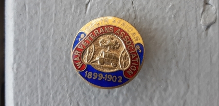 Boer War Vetetans Association Pin