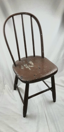 19th Century British Military Chair