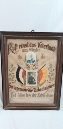 Imperial German Patriotic Cross Stitch