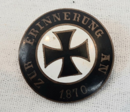 Franco Prussian War Veterans Pin