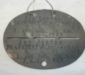Fusilier Regiment 80 First War Id Disc