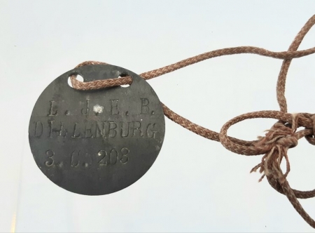 First War German Identity Disc
