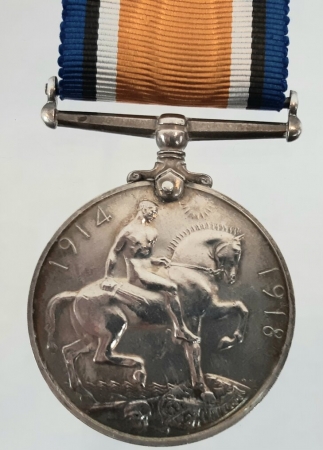British War Medal Single to 85th Battalion