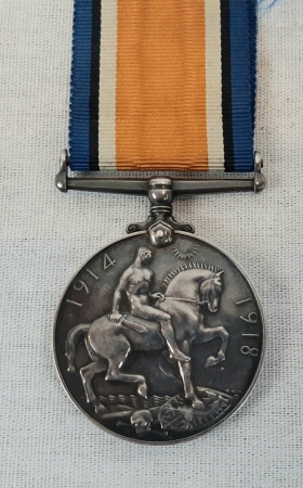 85th Battalion Single British War Medal to MSM Winner