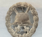 Imperial German Wound Badge in Silver
