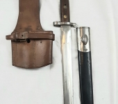 1888 Pattern Enfield Bayonet and Oliver Frog