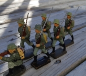 Elastolin and Lineol Toy Soldiers