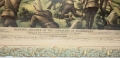 Bacons Patriotic Print of the Canadians at Paardeberg