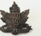 97th Battalion Cap Badge
