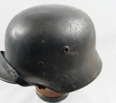 German 2nd World War No Decal M40 Helmet