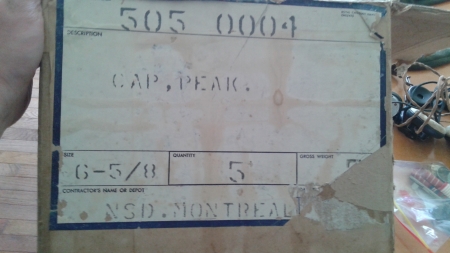 New Old Stock of Three Canadian Naval Visors