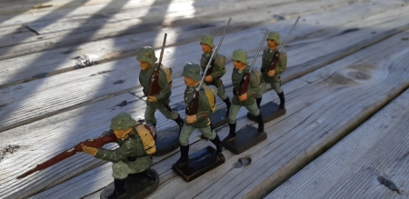 Elastolin and Lineol Toy Soldiers