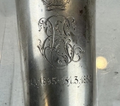 Imperial German Silver Schnaps Cup