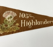 105th Battalion PEI Highlanders Pennant
