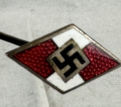 Hitler Youth Members Cap Badge