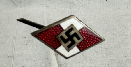 Hitler Youth Members Cap Badge