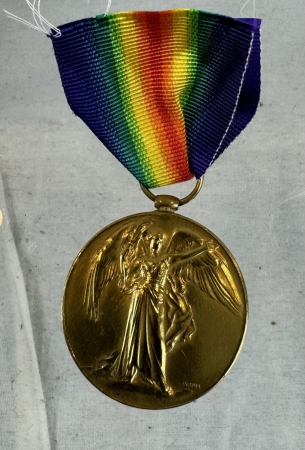 Victory Medal Named to Captain MacAulay