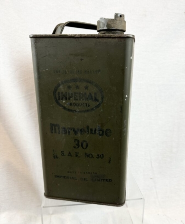 Imperial SAE 30 Canadian Military Oil Can