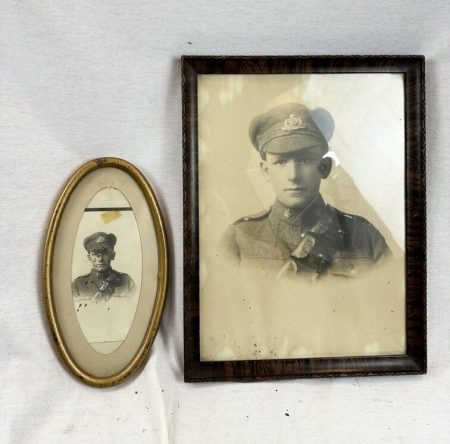 Large and Small Portrait of a New Brunswick Soldier