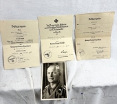 Award Doc Grouping to a Panzer Crew Member