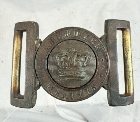 Victorian Scottish Militia Belt Buckle