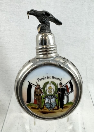 German Marines China Reservists Flask