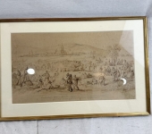 Austro Prussian War Sketch by Beer
