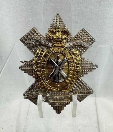 Canadian Black Watch Officers Badge