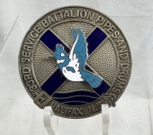 33rd Service Battalion Pipes and Drum Glengarry Badge