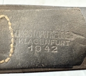 German Army Combat Belt