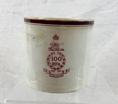 100th Brigade Royal Field Artillery Shaving Mug