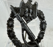 Infantry Assault Badge in Silver