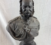 Spelter Bust of Kaiser Wilhelm 1st