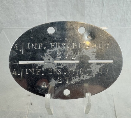 German 2nd War Identification Disc