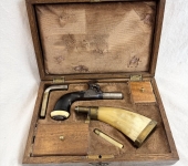 Cased Belgian Pocket Pistol Set