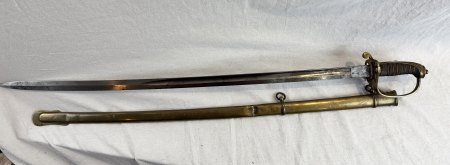 1845 Pattern British Infantry Officers Sword
