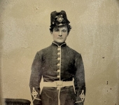 Pre Confed New Brunswick Militia Tintype