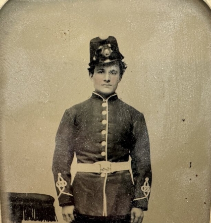 Pre Confed New Brunswick Militia Tintype