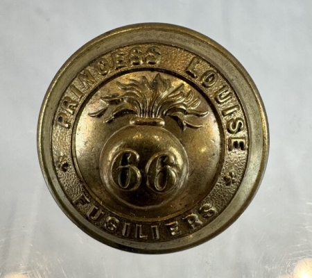 66 Princess Louise Fusiliers Button