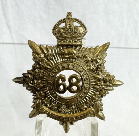 Pre WW 1 68th Kings County Regiment Cap Badge