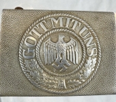 German 2nd War Aluminum Buckle