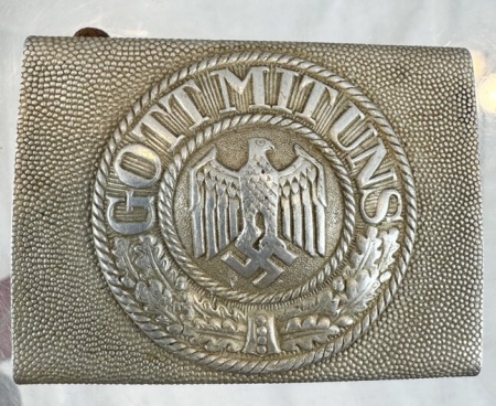 German 2nd War Aluminum Buckle
