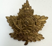 25th Batralion CEF Cap Badge