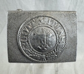 2nd War German Army Aluminum Belt Buckle