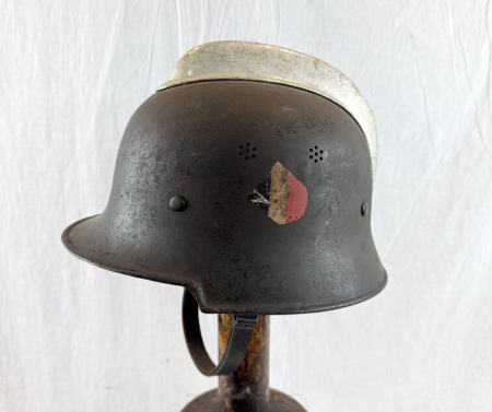 M34 Pattern German Firefighters Helmet