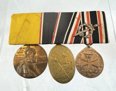 Imperial German Trio of Medals