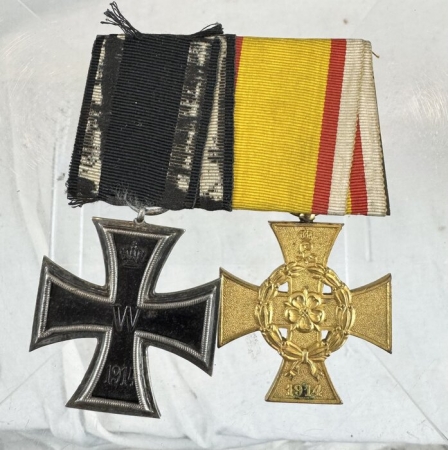 Imperial German Medal Pair Lippe-Detmold