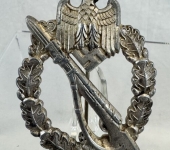 Infantry Assault Badge in Silver